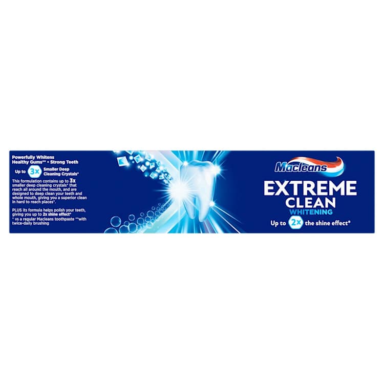 Macleans Extreme Clean Toothpaste Whitening