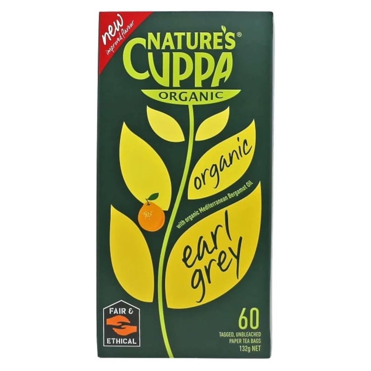 Nature's Cuppa Earl Grey Teabags