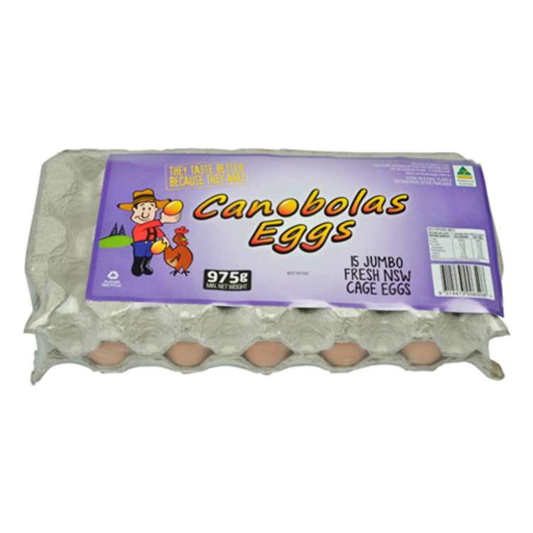Canobolas Eggs XL 15 Pack