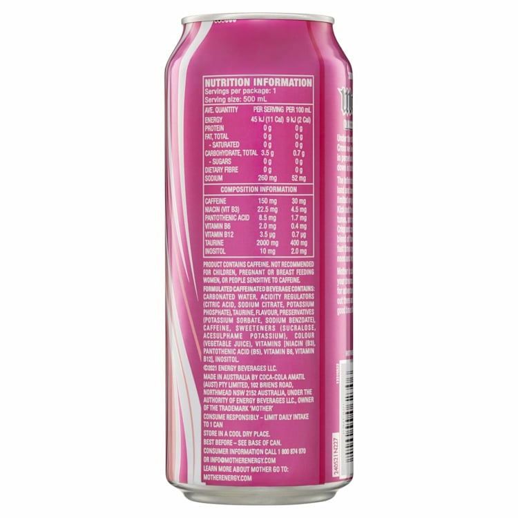 Mother Energy Drink Frosty Berry