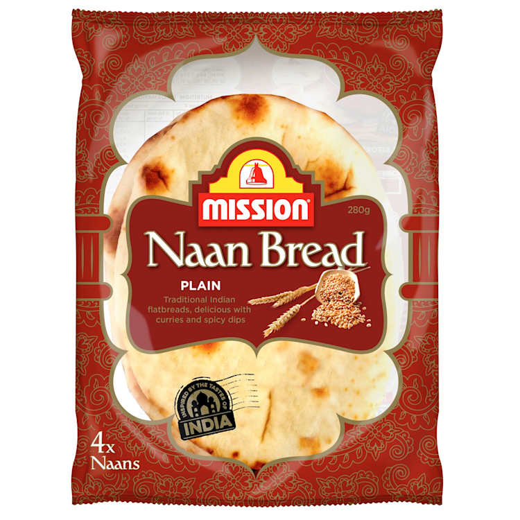 Mission Plain Naan Bread