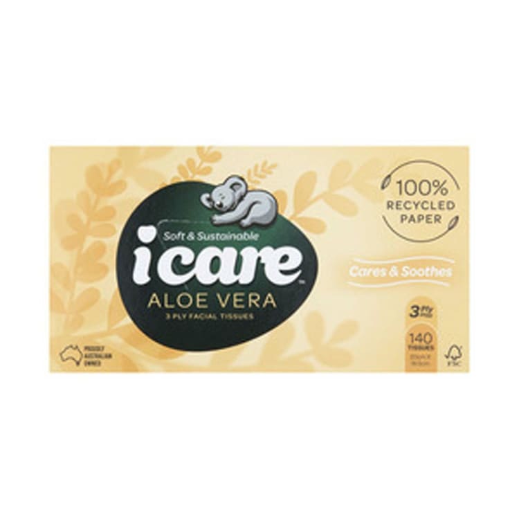 ICare Tissue Aloe Vera