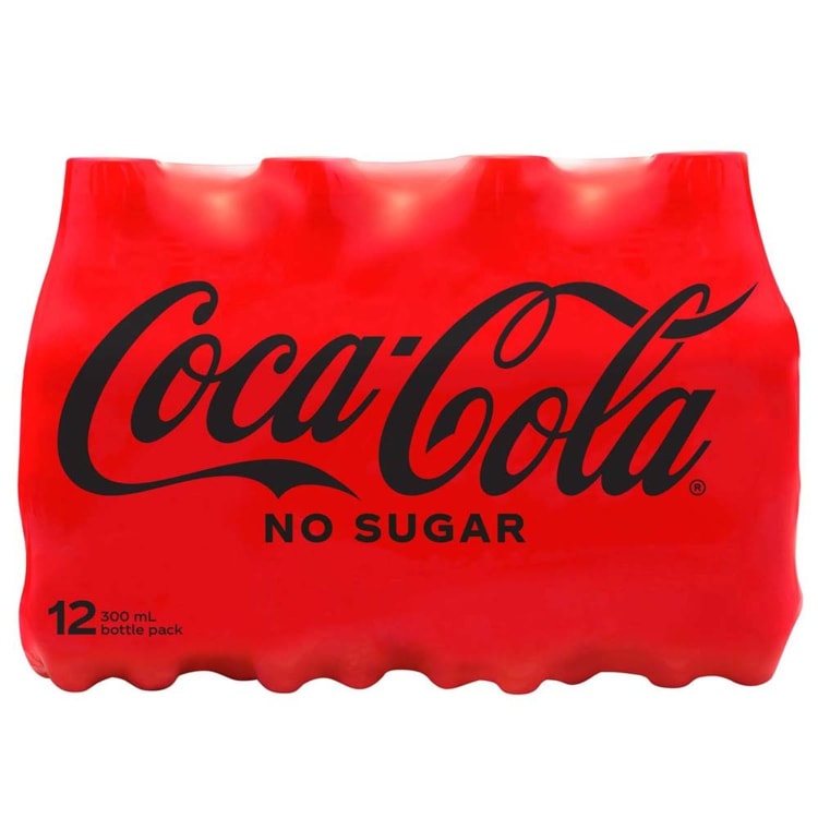 Coca Cola No Sugar Bottles