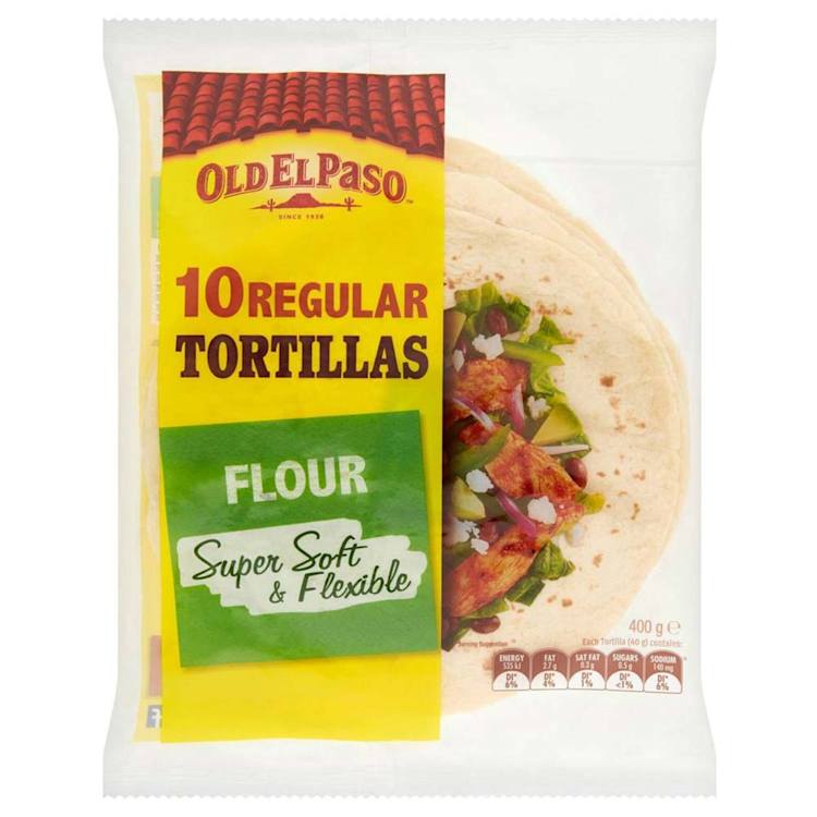 Old El Paso Mexican Burrito Tortillas