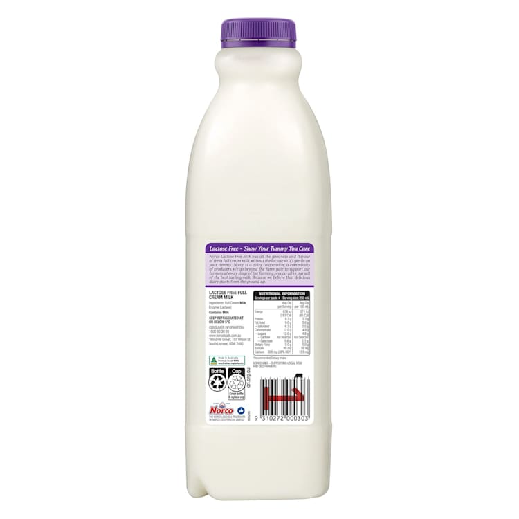 Norco Lactose Free Full Cream Milk