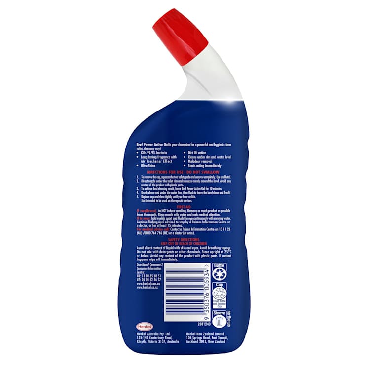 Bref Power Active Gel Eucalyptus Toilet Cleaner
