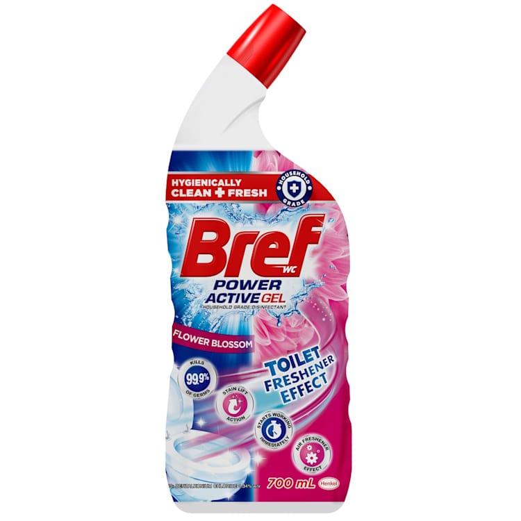 Bref Power Active Gel Flower Blossom Toilet Cleaner