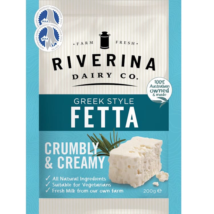 Riverina Dairy Co Plain Greek Style Fetta