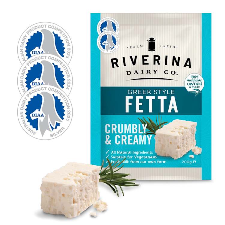 Riverina Dairy Co Plain Greek Style Fetta