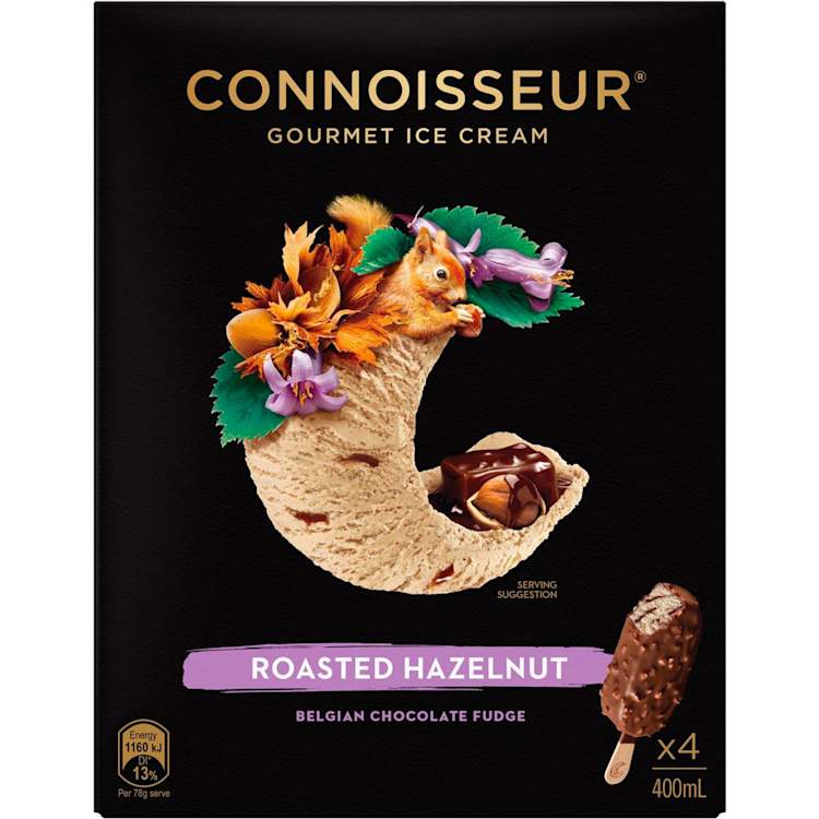 Connoisseur Roasted Hazelnut Ice Cream
