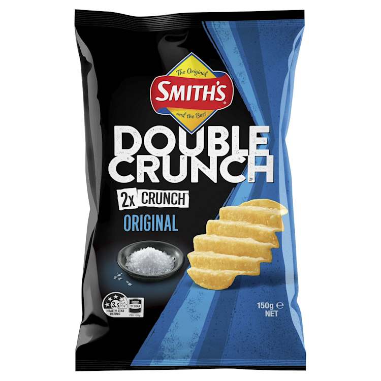 Smith's Double Crunch Potato Chips Original
