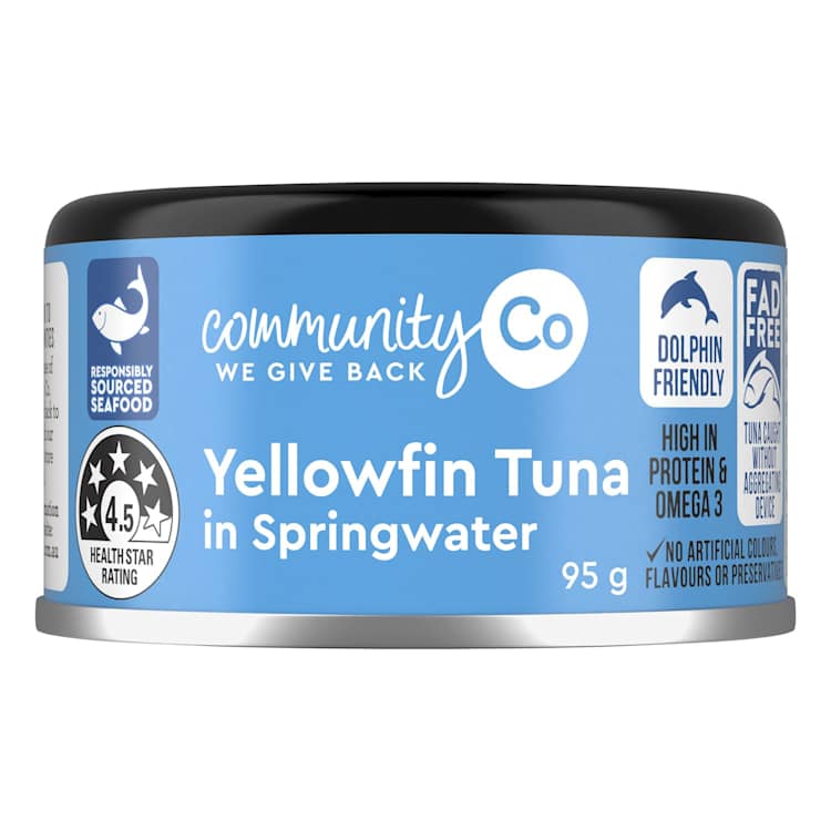 Community Co Tuna Yellowfin Springwater