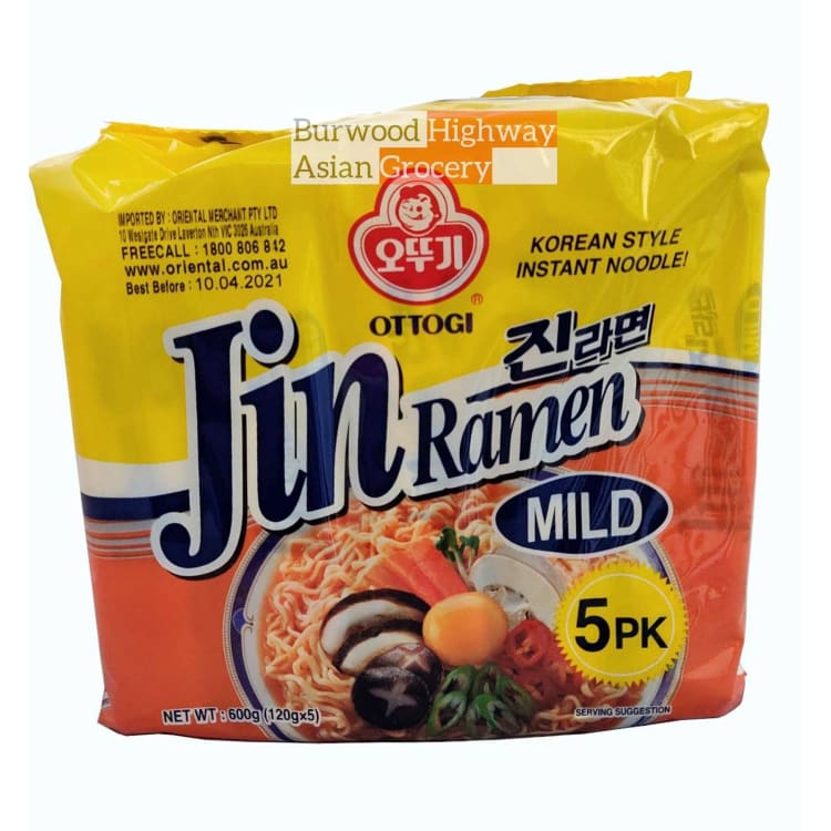 Ottogi Noodle Jin Ramen Mild