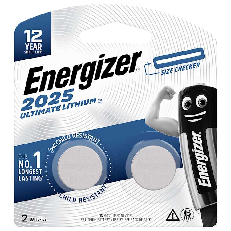 Energizer 2025 3V Lithium Batteries
