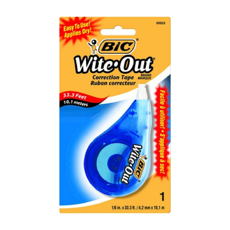 BIC Wite-Out Correciton Tape
