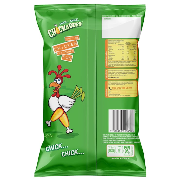 Chickadees Snack Foods Chicken