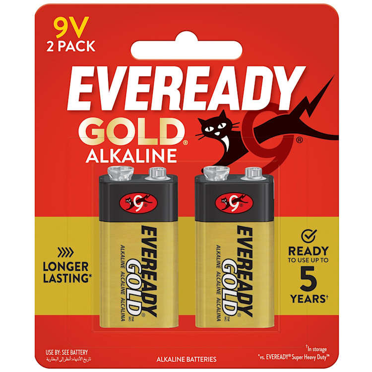 Eveready Gold 9V Batteries