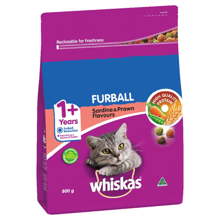 Whiskas furball outlet