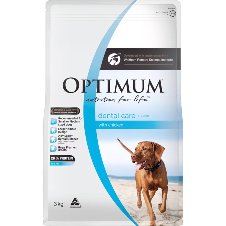 Dental care dog food outlet