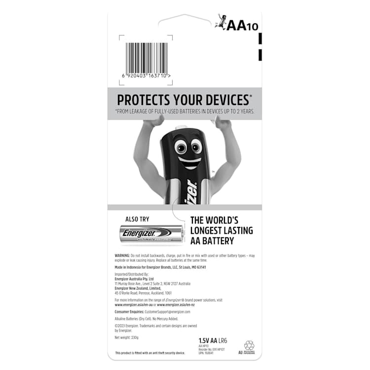 Energizer Max AA Batteries