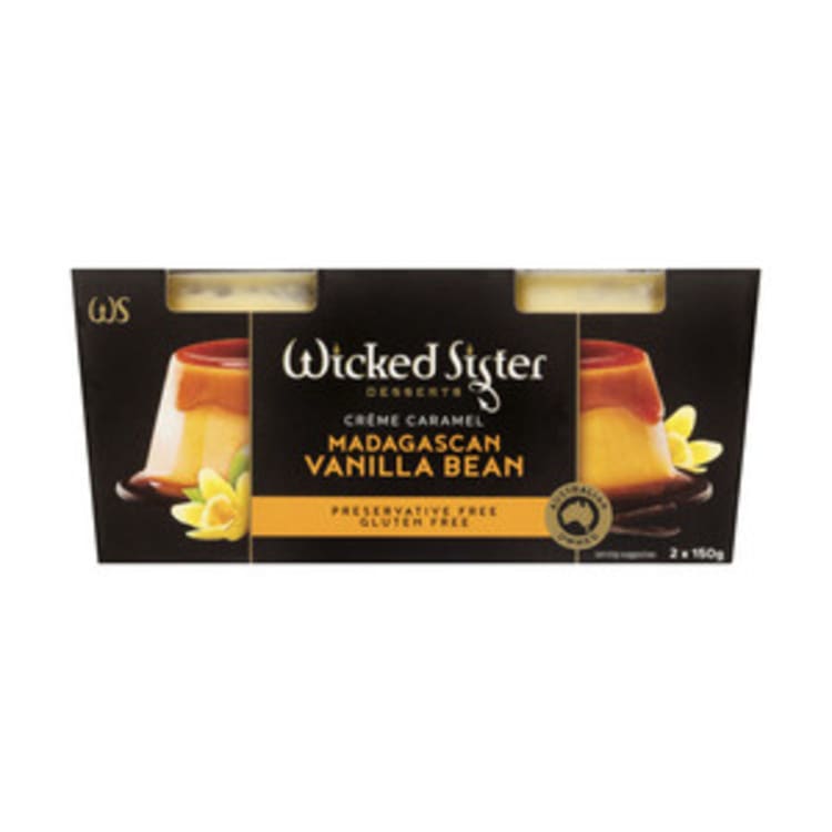 Wicked Sister Vanilla Bean Creme Caramel