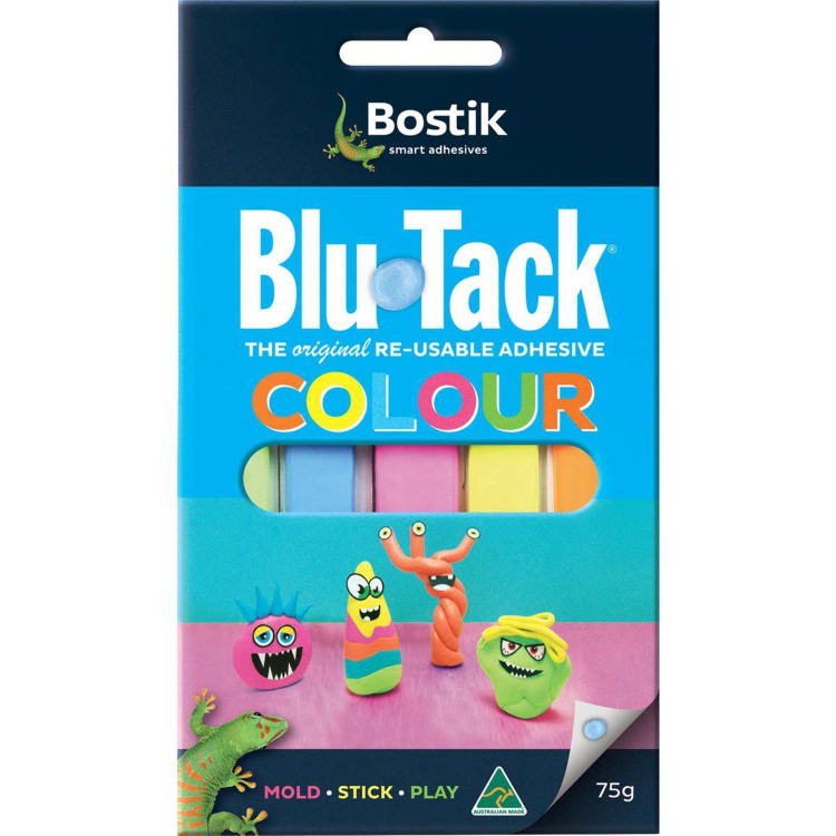 Bostik Blu Tack Assorted Colours