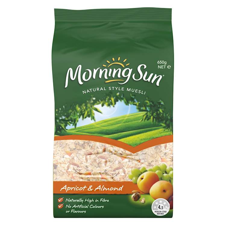 Morning Sun Apricot & Almond Muesli