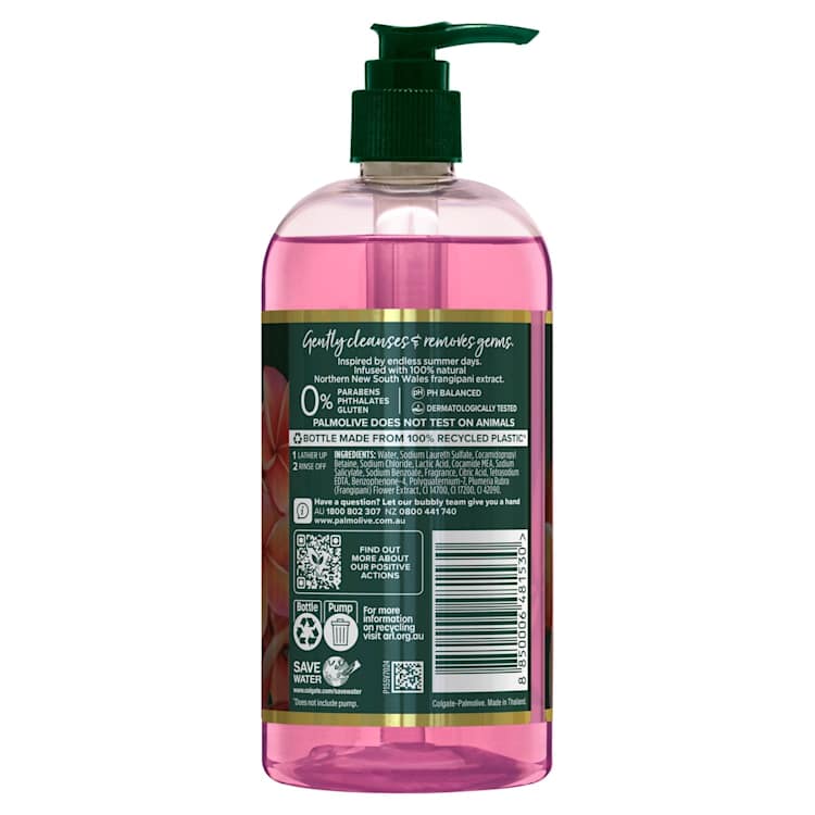 Palmolive Luminous Oils Hand Wash Coconut Oil & Frangipani