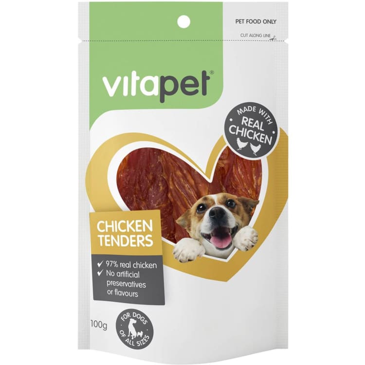 VitaPet Jerhigh Chicken Tenders For Dogs