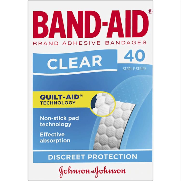 Band-Aid Clear Strips