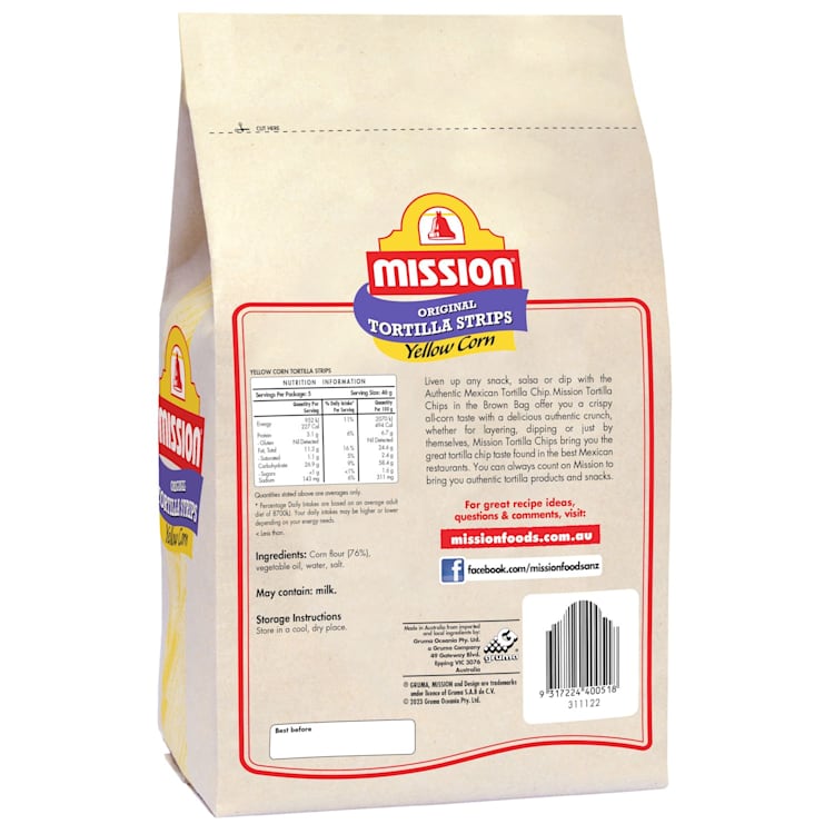 Mission Yellow Corn Tortilla Strips