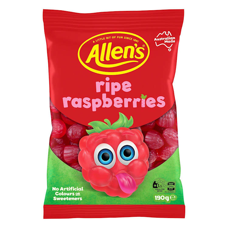 Allen's Ripe Raspberries