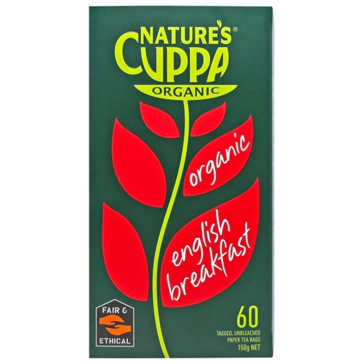 Nature's Cuppa English Breakfast Tea Bags