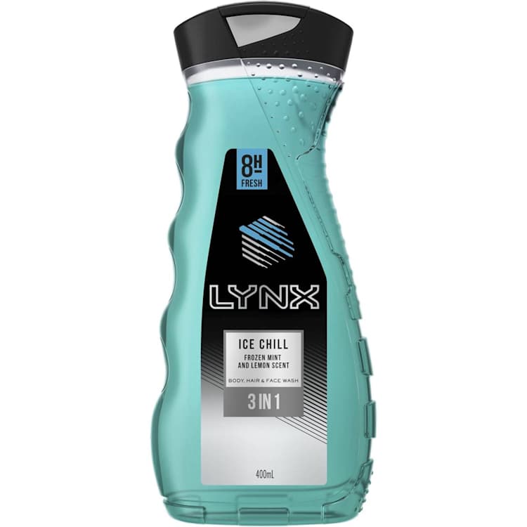 Lynx For Men Body Wash Ice Chill