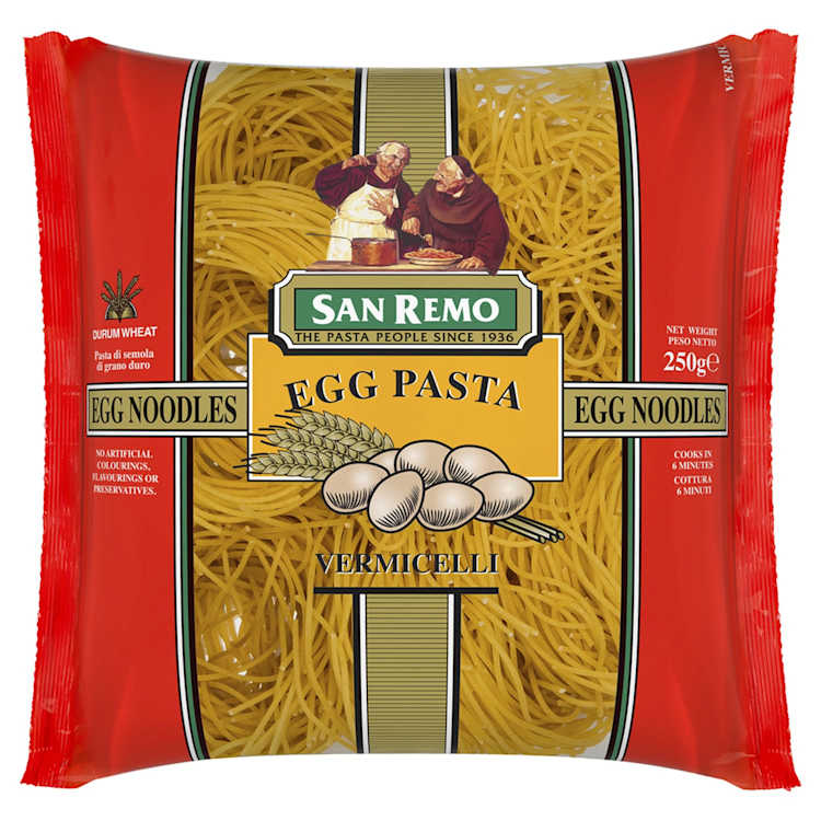 San Remo Vermicelli Egg Noodle Pasta