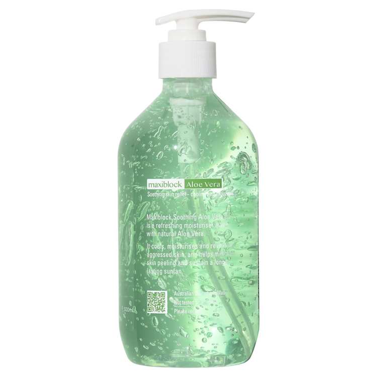 Maxiblock Aloe Vera After Sun Gel Pump