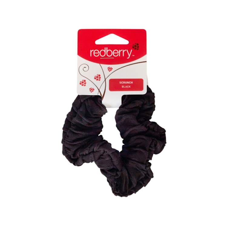 Redberry Scrunchy Black