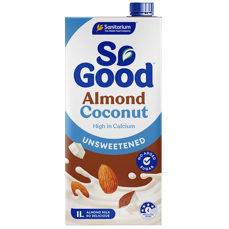 So Good Long Life Unsweetened Almond Coconut Milk