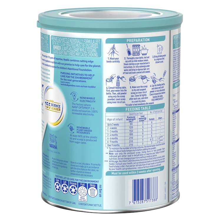 Nestlé Nan Optipro Baby/Infant Formula 1