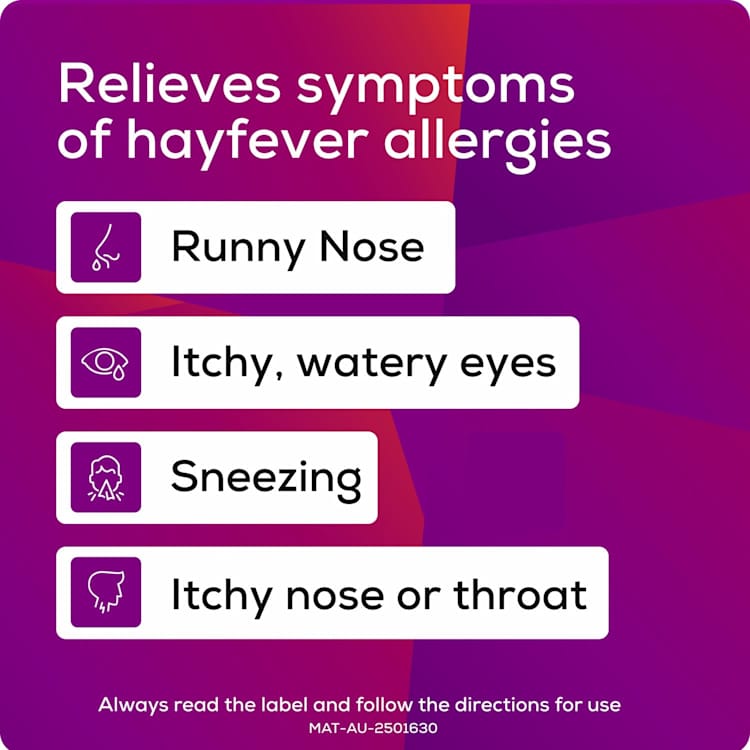 Telfast Allergy Medication 120Mg Tablets 