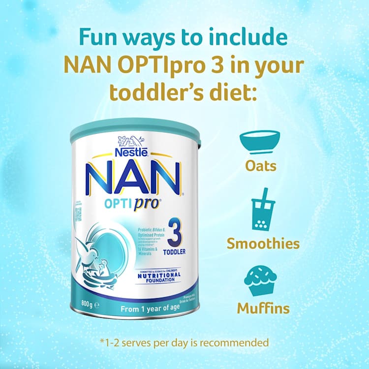 Nestlé NAN Optipro 3 Premium Toddler Milk Drink Powder From 1 year
