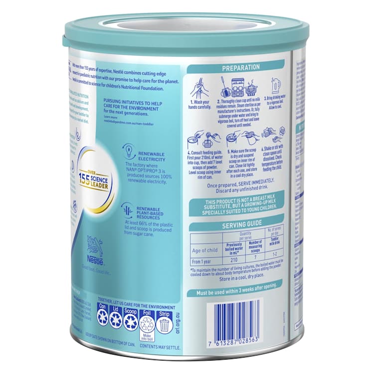 Nestlé NAN Optipro 3 Premium Toddler Milk Drink Powder From 1 year