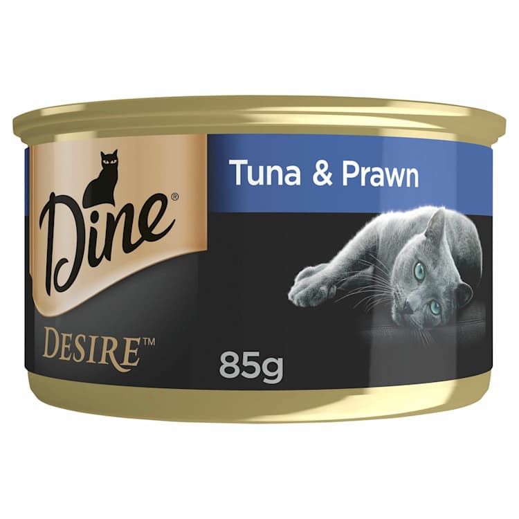 Dine Desire Tuna & Prawn In Sauce Grain Free Wet Cat Food