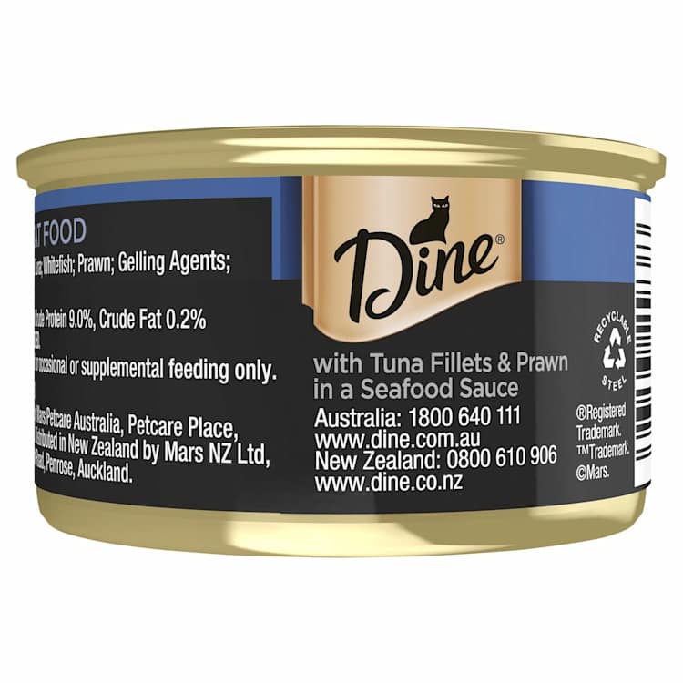 Dine Desire Tuna & Prawn In Sauce Grain Free Wet Cat Food