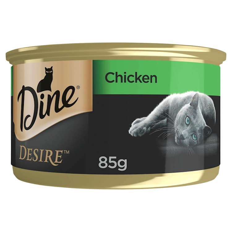 Dine Desire Succulent Chicken Grain Free Wet Cat Food Can