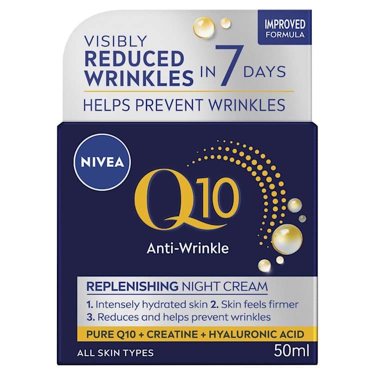NIVEA Q10 Anti-Wrinkle Replenishing Night Cream