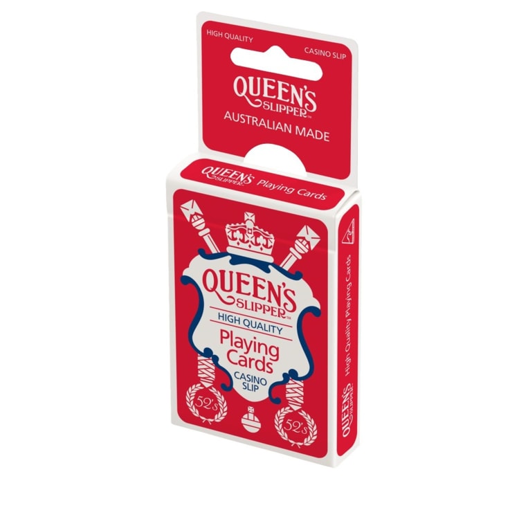 Queen's Slipper Favour Playing Cards