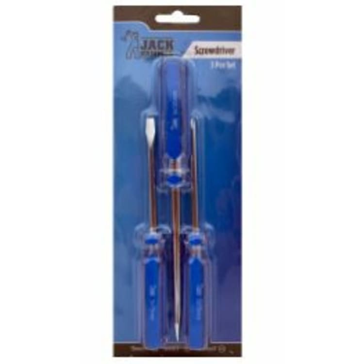 Jack Hammer Screwdriver Set 3 Pieces
