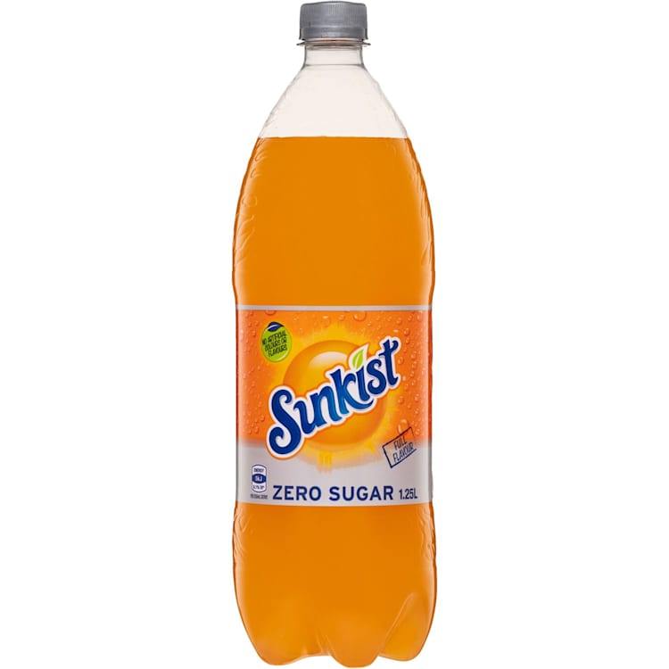 Sunkist Orange Zero Sugar Bottle