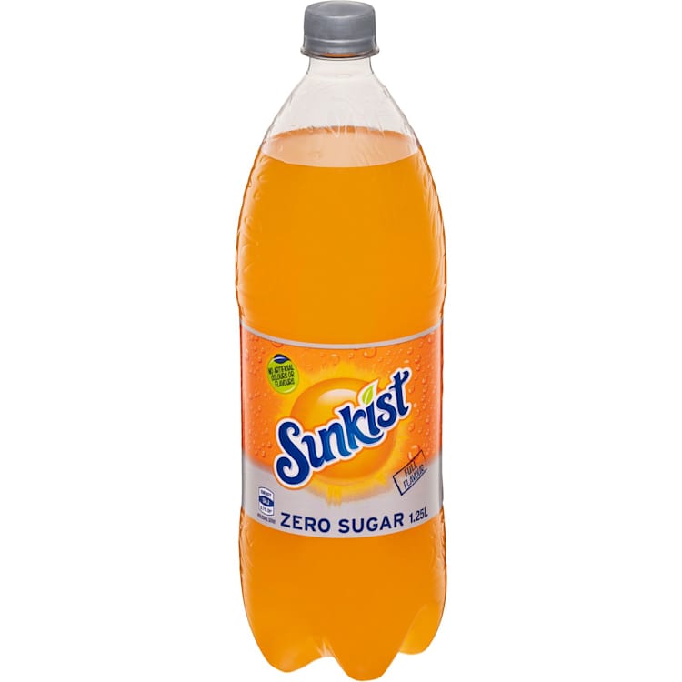 Sunkist Orange Zero Sugar Bottle